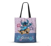 Sac de Courses Shopping FAN - Disney Lilo et Stitch Skate - Lilas - Taille Unique