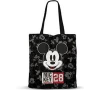 Disney Sac de courses Mickey Mouse Year FAN, noir, 33 x 40 cm