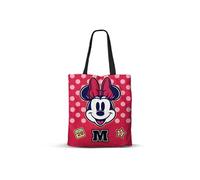 Sac de Courses Shopping FAN - Disney Minnie Mouse Class - Rose - Taille Unique