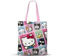 Sac de Courses Shopping FAN - Hello Kitty Panels - Multicolore - Taille Unique Multicolore G