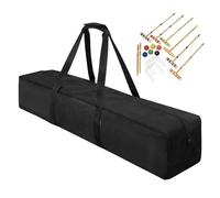 Sac de croquet - Sac de transport d'équipement de sport, pochette de rangement pour équipement | Organiseur robuste pour pelouse en plein air, sac de jeu pour pelouse, grande poignée, sac fourre-tout