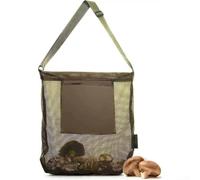 Sac de cueillette de champignons pliable de grande capacité en maille, sac de cueillette de fruits en maille, sac de cueillette de fruits et légumes, Voir image, Vert