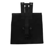 Sac de cueillette de Fruits en Tissu Oxford léger et Durable, Pochette à Outils Suspendue à la Taille pour la Chasse aux Champignons, pour jardiniers, randonneurs, campeurs, 21,5 (Noir)