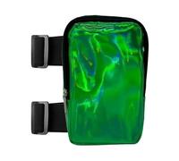 Sac de cuisse - 18 x 12 cm - Poche de jambe longue facilement accessible - Harnais de cuisse en polyuréthane pour femme, poches sur les jambes avec poches, harnais de jambe de carnaval pour la course