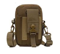 Sac de Cuisse Mens Taille imperméable Sac à Polyvalent en Plein air for Le vélo Randonnée Camping Alpinisme Ski Trekking pour Un Usage Quotidien(Marron)