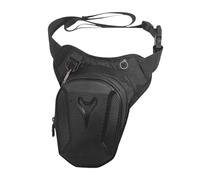 Sac De Cuisse Moto - Ceinture Imperméable Vélo De Route - Banane À Jambe Bicyclette | pour Cavaliers Motards Navette Tourisme Ville Sports Route Voyage Randonnée Camping Pêche Alpinisme