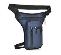 Sac De Cuisse - Pack De Jambe Tombante pour Hommes, Sacs De Rangement pour Moto, Pochette De Jambe Extérieure avec Construction en Polyester PU Et Sangle Confortable | De Jambes De Vélo pour La Ra