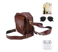 Sac de Cuisse Pochette de Jambe en Cuir PU Style Steampunk Industriel Rétro