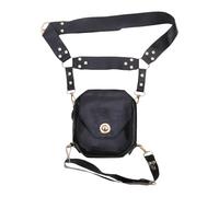 Sac de cuisse pour moto pour la conduite | Pochette Steampunk En Simili Cuir Pour Jambe | Compartment de Cuisse Polyvalent,pour la Gym le Voyage la Randonnée la Course à Pied le Travail l'Équitation l