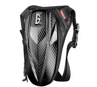 Sac de cuisse, sac de moto résistant à coque rigide avec fermeture éclair bi-directionnelle, sac de hanches, imperméable de grande capacité, sac de jambes extensible multipoches pour homme et femme