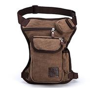 Sac de cuisse tactique pour homme et femme, multi-poches, sac banane de voyage pour moto et vélo, poche de jambe tombante