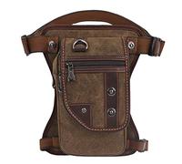 Sac de cuisse tactique pour homme et femme, multi-poches, sac banane de voyage pour moto et vélo, poche de jambe tombante