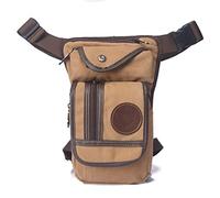 Sac de cuisse tactique pour homme et femme, multi-poches, sac banane de voyage pour moto et vélo, poche de jambe tombante