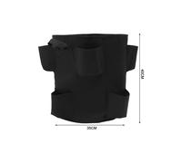 Sac De Culture De Fraises À Faire Bricolage Même, Pot De Jardin, Jardinière De Fraises, Tissus Pe, Pots De Légumes, Outil De Plantation