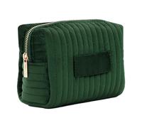 Sac de culture de voyage de poche de maquillage en velours, organisateur de maquillage de voyage à fermeture éclair | Voyage indispensable, organisation de maquillage pour femmes, filles pour voyage à