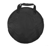 Sac de cymbale en tissu Oxford noir, conçu pour une protection optimale et un transport facile (taille L)