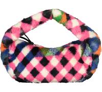 Sac de dame en peluche noir avec bandoulière réglable, taille : UNI Couleur : Nero