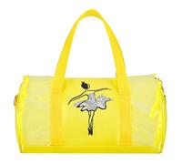 Sac de danse de ballet mignon pour robe, sac de danse, personnalisé pour filles, sac de voyage de ballerine, sac à bandoulière pour sacs noir argent, jaune, Taille unique pour tous