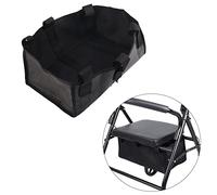 Sac de déambulateur sous le siège, sac de rangement pour cadre de fauteuil roulant déambulateur à 4 roues, rangement de la pochette pour les marcheurs pour accessoires Senoirs