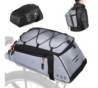 Sac de dégager de vélo 3 en 1, étanche, avec sangle déclenchée, sacoche arrière T1 Black