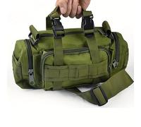 Sac de déploiement tactique de taille petit sac à main pour guidon, vert militaire, 18x35x14cm, 5L, Simplicité