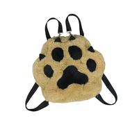 Sac de dessin animé pour femmes Mignon Forme d'animal Sac à bandoulière en peluche Témoins Sac à bandoulière Portable Grande capacité Peluche Sac à bandoulière, a