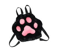Sac de dessin animé pour femmes Mignon Forme d'animal Sac à bandoulière en peluche Témoins Sac à bandoulière Portable Grande capacité Peluche Sac à bandoulière, b