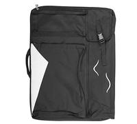 Sac de dessin d’art, sac à dos étanche avec plateau de croquis pour le rangement, fourre-tout multifonction pour artistes, sac à bandoulière en tissu Oxford pour les voyages et l’u (Noire)