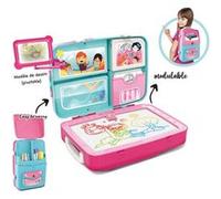 Sac de dessin TechKidz - Modulable - 3 en 1 Bleu / Rose G