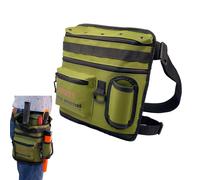 Sac de détection de métaux, pochette de détection de jardin tout Terrain, accessoires, sac d'outils de pelle ArmyGreen