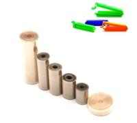 Sac de dialyse de laboratoire de 1 mètre MW8000-14000, tube de dialyse MD10/25/34/44/55/77 mm, sac de dialyse en cellulose régénérée (taille : largeur 34 mm)(Width 25mm)