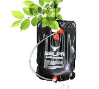 Sac de douche de Camping solaire, sac de douche de Camping en plein air, eau chaude avec température 40C, idéal pour randonnée escalade voyage d'été