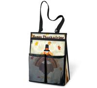 Sac de douche portable à suspendre sur le thème de l'Action de grâce, pour voyage, gym, camping, plage, salle de bain, dortoir