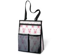 Sac de douche portable en forme de cochon mignon à suspendre pour voyage, gym, camping, plage, salle de bain, dortoir