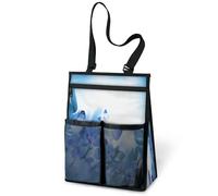 Sac de douche portable pour orchidées, papillons, sacs fourre-tout à suspendre pour voyage, gym, camping, plage, salle de bain, dortoir