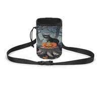 Sac de dressage pour animal de compagnie, imprimé artistique, léger, polyvalent, idéal pour les promenades et le dressage du chien