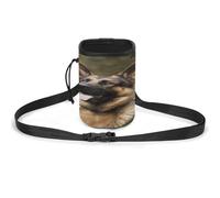 Sac de dressage pour animal de compagnie, imprimé berger allemand, léger, polyvalent, idéal pour les promenades et le dressage du chien