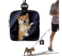 Sac de Dressage pour Chien,Distributeur portable mignon et imperméable | Sac pour dressage de petite moyenne grande race,pour Toutes Tailles, Maison, Voyage, Randonnée, Pique-nique, Balade, Jogging, E