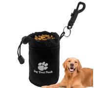 Sac de dressage pour chiens - Sac de promenade léger avec clip | Rangement avec cordon pour jouets de croquettes, sac pour promener les chiots pour pratiquer, voyager, ganc