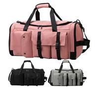 Sac De Duffle, Sacs De Gym pour Les Femmes Étanches, Grand Sac De Voyage, Sac À Dos À Bagages avec Séparation Sèche Et Humide pour Les Cordes De Saute