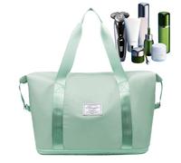 Sac de étendu - Sac de sport de grande capacité avec séparation du sac de | transport humide et extensible de grande capacité, sac de bagage à main | Sacs d'entraînement , Vert clair