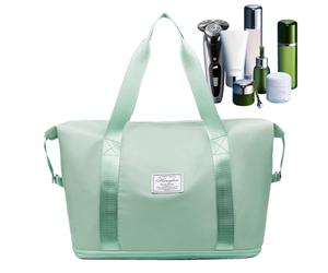 Sac de étendu - Sac de sport de grande capacité avec séparation du sac de | transport humide et extensible de grande capacité, sac de bagage à main | Sacs d'entraînement , Vert clair
