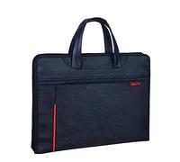 Sac de Fichier Porte-Documents Sacoche pour Dossier Sac à Documents Tissu Oxford Portable Sac Rangement Dossiers Classeur Bureau Ecole Voyage Sac de Professeur Affaires Réunion Serviette