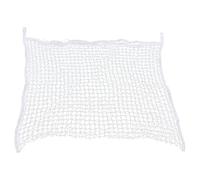 Sac de Filet à Foin, Filet à Foin à Alimentation Lente de Grande capacité, Solution d'alimentation Naturelle pour Chevaux, Corde Tissée en PE Durable, Blanc, 1 Pièce (60x90cm / 23.6x35.4in)