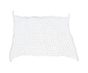Sac de Filet à Foin, Filet à Foin à Alimentation Lente de Grande capacité, Solution d'alimentation Naturelle pour Chevaux, Corde Tissée en PE Durable, Blanc, 1 Pièce (60x90cm / 23.6x35.4in)