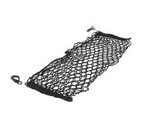 Sac de filet de rangement d'organisateur de maille de coffre de voiture de 2 couches avec des sangles réglables accessoires de véhicule pour la gestion de cargaison