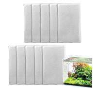 Sac de filtration en maille à billes filtrantes 10 Pièces Filet de Maintien | Sacs média écumeur pour anneaux en céramique, charbon actif, aquarium, bassin