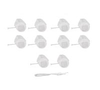 Sac de filtre à passage à mailles ultra à mailles ultra fins traditionnelles avec fermeture à glissière pour le thé (M)