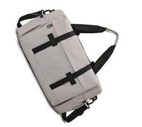 Sac de fitness de grande capacité, sac à bandoulière, bagage de voyage, mode, sport, week-end, gym, grande capacité, voyage, entraînement, fitness, épaule simple, gris, Beauté de masse