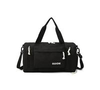 Sac de fitness de voyage avec compartiment à chaussures Gym Weekend Bagage Sport pour Voyage Entraînement Gym Grande capacité Voyage Voyage Fitness Bagage, Noir , Beauté de masse